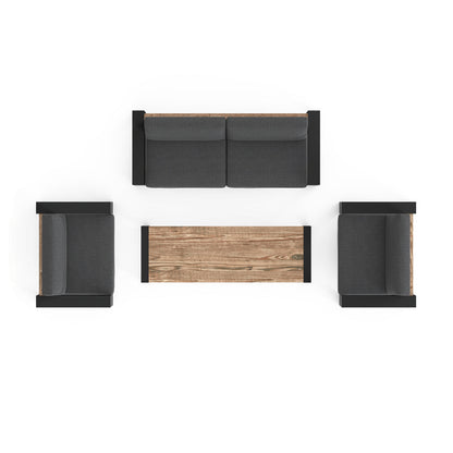 Modernes Muskoka 4 Stück Sofa Set