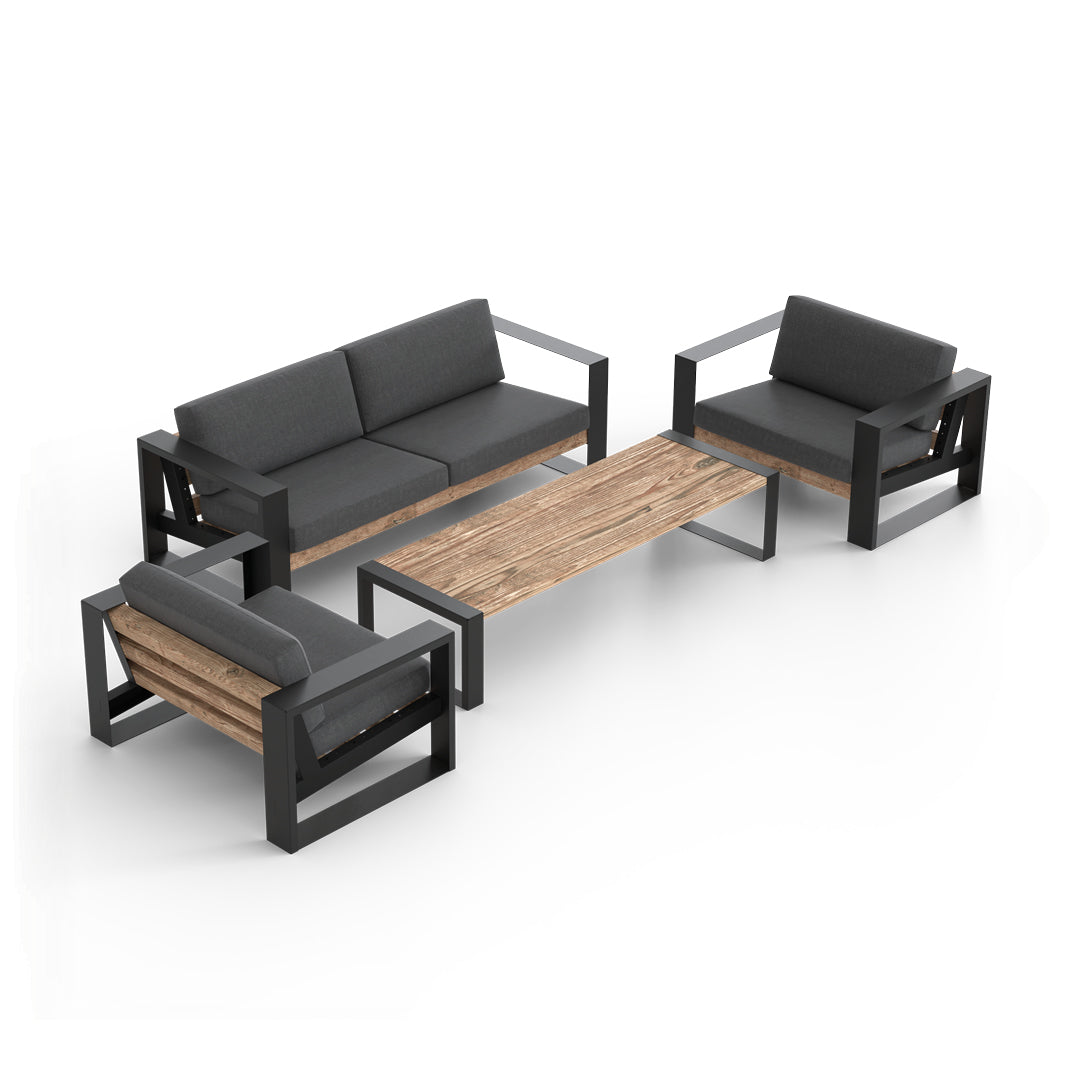 Modernes Muskoka 4 Stück Sofa Set