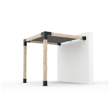 Wandhalterung Pergola Kit mit SHADE SAIL